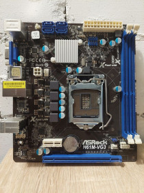 Материнські плати Материнские платы ^/--/^ Материнська плата s /--/ 1155 / ASRock H /--/ 61 /--/ M-VG /--/ 3 / MicroATX / 2 x DDR /--/ 3 ^_^^^ Материнська плата ASRock H /--/ 61 /--/ M-VG /--/ 3 Socket 1155 MicroATX 2 x DDR /--/ 3 - фото фото фото