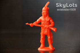 Фігурки, солдатики Фигурки, солдатики ^/--/^ индеец    (DOMPLAST - LEYLA) ФРГ 54 /--/ мм ЛЮКС!! ^_^^^ Індіанець (DOMPLAST - LEYLA) ФРН 54 мм ЛЮКС!! - фото фото фото