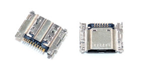 Роз'єми, гнізда Разъемы, гнезда ^/--/^ Разъем micro USB под пайку Samsung   (MC-356) ^_^^^ Роз'єм micro USB під пайку Samsung (MC-356) - фото фото фото