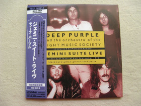 Музичні диски Музыкальные диски ^/--/^ CDLP Deep Purple and the Orchestra of the Light Music Society. Gemini Suite Live. 1970/1993. ^_^^^ CDLP Deep Purple and the Orchestra of the Light Music Society. Gemini Suite Live, 1970/1993. - фото фото фото