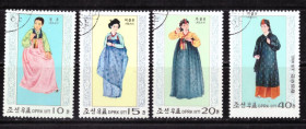 КНДР КНДР ^/--/^ КНДР. Одежда   (серия) 1977 г. ^_^^^ КНДР. Одяг (серія) 1977 - фото фото фото