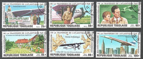 Того Того ^/--/^ Того  (1977) 50-я годовщина трансатлантического перелета Чарльза Линдберга. Авиация ^_^^^ Того (1977) 50-та річниця трансатлантичного перельоту Чарльза Ліндберга. Авіація - фото фото фото