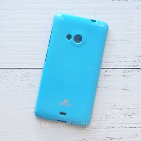 Зарядні пристрої Зарядные устройства ^/--/^ Чохол для Nokia Microsoft Lumia 535 силіконовий, синій, Goospery ^_^^^ Чехол Nokia Microsoft Lumia 535 для телефона силиконовый Синий - фото фото фото