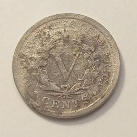 Інше Другое ^/--/^ США. 5 центів. 1898. ^_^^^ США. 5 центов. 1898. - фото фото фото