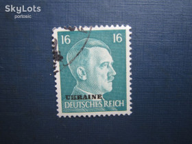 Третій Рейх (-) Третий Рейх (-) ^/--/^ Марка Німеччина Рейх 1941 стандарт Гітлер наддрук Україна 16 пф гаш ^_^^^ Марка Германия Рейх 1941 стандарт Гитлер сверхпечать Украина 16 пф гаш - фото фото фото