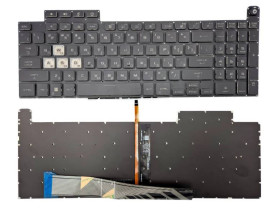 Клавіатури Клавиатуры ^/--/^ Клавиатура для ASUS FX /--/ 507, FX /--/ 517, FX /--/ 507 /--/ Z, FA /--/ 507, FA /--/ 507 /--/ R (RU Black с RGB подсветкой) ^_^^^ Клавіатура для ASUS FX /--/ 507, FX /--/ 517, FX /--/ 507 /--/ Z, FA /--/ 507, FA /--/ 507 /--/ R (RU Black з RGB підсвічуванням) - фото фото фото