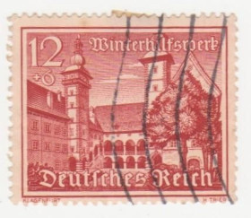 Третій Рейх (-) Третий Рейх (-) ^/--/^ Германия   ( Рейх) 1939 г. №  727 гашеная ^_^^^ Німеччина (Рейх) 1939 р. No 727 гашена - фото фото фото