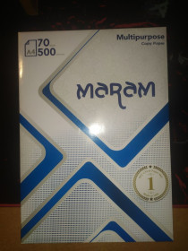 Папір Бумага ^/--/^ Maram Multipurpose Copy Paper, формат A /--/ 4, щільність 70 г/м² 500 /--/ арк ^_^^^ Maram Multipurpose Copy Paper, формат A /--/ 4, плотность 70 г/м /--/ 2 500 /--/ арк - фото фото фото