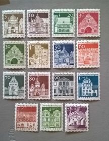 НДР, ФРН ГДР, ФРГ ^/--/^ Германия ФРГ Архитектура 1966 ^_^^^ Німеччина ФРН Архітектура 1966 - фото фото фото