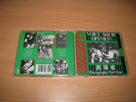 Музичні диски Музыкальные диски ^/--/^ HERESY - Voice Your Opinion   (1992 Lost &amp; Found 1 /--/ st press) ^_^^^ «HERESY — Voice Your Opinion» (1992) - фото фото фото