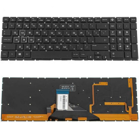 Клавіатури Клавиатуры ^/--/^ Клавиатура для ноутбука HP (Omen: 15-DC) rus, black, без фрейма, подсветка клавиш (RGB 4) ^_^^^ Клавіатура для ноутбука HP (Omen: 15-DC) rus, black, без фрейму, підсвічування клавіш (RGB 4) - фото фото фото