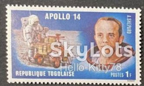 Того Того ^/--/^ Того 1971 космос Аполлон-14 Mi 849 MNH ^_^^^ 1971 Аполлон-14 Mi 849 MNH - фото фото фото