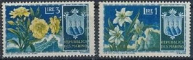 Інше Другое ^/--/^ Сан-Марино Флора Геральдика 1953 - фото фото фото