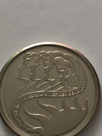 Канада Канада ^/--/^ Канада 10 центів, 2001 р. Міжнародний рік волонтерів. ^_^^^ Канада 10 центов, 2001 г. Международный год волонтеров. - фото фото фото