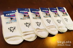 Шкарпетки Носки ^/--/^ ДОРОГІ ЧОЛОВІЧІ БІЛІ ШКАРПЕТКИ ! ВИСОКІ ! SPORT ! 6 ПАР В ЛОТІ ! РОЗМІР УНІВЕРСАЛЬНИЙ ! ^_^^^ Дорогие мужские белые карпатки! Высокие! SPORT! 6 ЮАР В ЛОТЕ! РАЗМЕР УНИВЕРСАЛЬНЫЙ! - фото фото фото