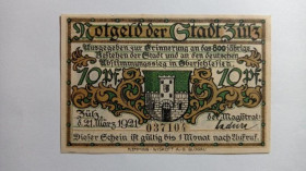Інше Другое ^/--/^ Німеччина. Нотгельд. 10 пфенігів. 1921. ^_^^^ Германия. Нотгельд. 10 пфеннигов. 1921. - фото фото фото
