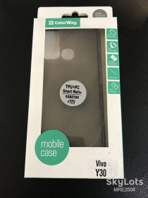 Чохли, бампера Чехлы, бампера ^/--/^ TPU чехол ColorWay Smart Matte для Vivo Y /--/ 30 black ^_^^^ ColorWay Smart Matte для Vivo Y /--/ 30 black - фото фото фото