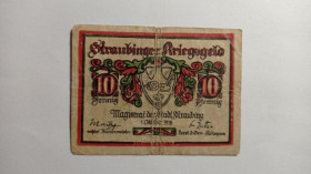 Інше Другое ^/--/^ Німеччина. Нотгельд. 10 пфенігів. 1918. ^_^^^ Германия. Нотгельд. 10 пфеннигов. 1918. - фото фото фото