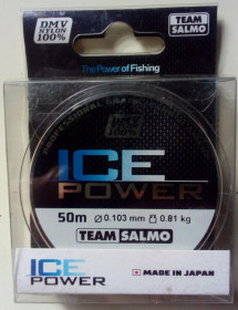 Ліски, шнури, повідці Лески, шнуры, поводки ^/--/^ Леска Ice Power 0,103 мм, 50 м  (новая) ^_^^^ Ліска Ice Power 0,103 мм, 50 м (нова) - фото фото фото