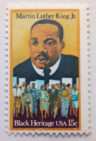 Північна Америка Северная Америка ^/--/^ США 1979 Мартин Лютер Кинг, MNH ^_^^^ 1979 — Мартін Лютер Кінг, MNH - фото фото фото