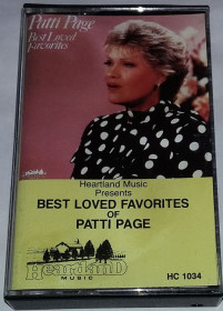 Касети Кассеты ^/--/^ PATTI PAGE Best Loved Favorites. Cassette US - фото фото фото