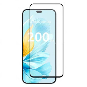 Чохли, бампера Чехлы, бампера ^/--/^ Захисне скло LUX для Honor 200 Lite повна проклейка чорний ^_^^^ Защитное стекло LUX для Honor 200 Lite полная проклейка черный - фото фото фото