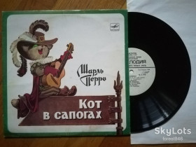 Платівки Пластинки ^/--/^ Ш. Перро-Кот в сапогах  (2)-NM, 10&amp;quot;-Мелодія ^_^^^ Ш. Перро-Кот в сапогах (2)-NM, 10&amp;quot;-Мелодия - фото фото фото