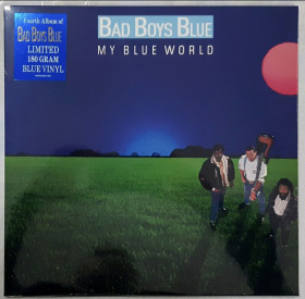 Платівки Пластинки ^/--/^ Bad Boys Blue - My Blue World - 1988.  (LP). 12. Colour Vinyl. Пластинка. S/S ^_^^^ Bad Boys Blue - My Blue World - 1988. Colour Vinyl. Пластинка. S/S - фото фото фото