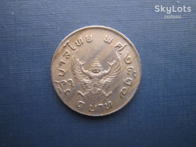 Таїланд Таиланд ^/--/^ Монета 1 бат Таїланд 1974 ^_^^^ Монета 1 бат Таиланд 1974 - фото фото фото