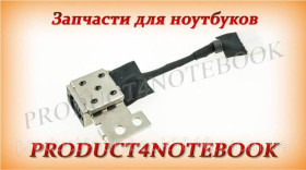 Інші комплектуючі Другие комплектующие ^/--/^ Разъем питания PJ /--/ 825 (Dell: 3150, 3160  series), c кабелем ^_^^^ Роз'єм живлення PJ /--/ 825 (Dell: 3150, 3160 series), c кабелем - фото фото фото