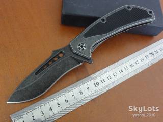 Ножі, мультітули Ножи, мультитулы ^/--/^ Strider CNC DF /--/ 60, D /--/ 2, стальная ручка+Черный G-10    (РЕПЛИКА), подшипник ^_^^^ Strider CNC DF /--/ 60, D /--/ 2, сталева ручка + Чорний G-10 (РЕПЛІКА), підшипник - фото фото фото