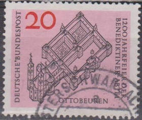 НДР, ФРН ГДР, ФРГ ^/--/^ Германия Німеччина ФРН 1964 монастир ^_^^^ Германия ФРГ 1964 монастырь - фото фото фото