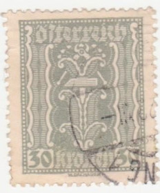 Австрія Австрия ^/--/^ Австрия 1922  г. № 403 гашеная ^_^^^ Австрія 1922 р. No 403 гашена - фото фото фото