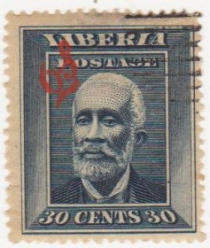 Ліберія Либерия ^/--/^ Либерия 1909 г. № 73 гашеная ^_^^^ Ліберія 1909 р. No 73 гашена - фото фото фото