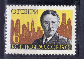 СРСР - СССР - ^/--/^ ZM  СССР  1962 г - MNH - О.ГЕНРИ ^_^^^ ZM СРСР 1962 р - MNH - О.ГЕНРІ - фото фото фото