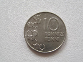 Фінляндія Финляндия ^/--/^ Финляндия 10 пенни 1990 года #16464 ^_^^^ Фінляндія 10 пенні 1990 року #16464 - фото фото фото