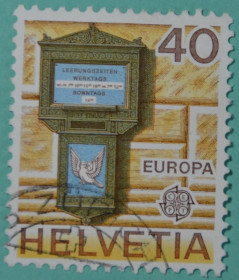 Інше Другое ^/--/^ Швейцария Почта Европа СЕПТ 1979 ^_^^^ Швейцарія Пошта Європа СЕПТ 1979 - фото фото фото
