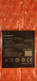 Акумулятори Аккумуляторы ^/--/^ Lenovo A /--/ 706 BL 209 аккумулятор оригинал бу ^_^^^ Lenovo A /--/ 706 BL 209 акумулятор оригінал бу - фото фото фото