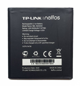 Акумулятори Аккумуляторы ^/--/^ Аккумулятор Tp-Link Neffos Y /--/ 5 /--/ L / NBL-46 /--/ A /--/ 2020, 2020 mAh ^_^^^ Аккумулятор Батарея для TP-Link Neffos Y /--/ 5 /--/ L NBL-46 /--/ A /--/ 2020 - фото фото фото