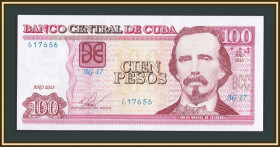 Карибський басейн Карибский бассейн ^/--/^ Куба 100 песо 2013 P-129  (129 /--/ e) UNC ^_^^^ Куба 100 песо 2013 P-129 (129 /--/ e) UNC - фото фото фото