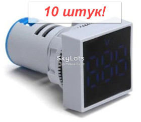 Амперметри, вольтметри Амперметры, вольтметры ^/--/^ 10 штук! AC вольтметр 0,40&amp;quot; 60-500 вольт синий квадратный для врезки     (060 /--/ B) опт ^_^^^ 10 штук! AC вольтметр 0,40&amp;quot; 60-500 вольт синій квадратний для врізки (060 /--/ B) опт - фото фото фото