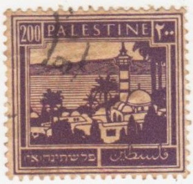 Інші країни Другие страны ^/--/^ Британская Палестина 1927  г. № 56 гашеная ^_^^^ Британська Палестина 1927 р. No 56 гашена - фото фото фото
