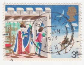 Великобританія Великобритания ^/--/^ Англия   1973 г..№ 621 гашеная ^_^^^ Англія 1973 р. No 621 гашена - фото фото фото