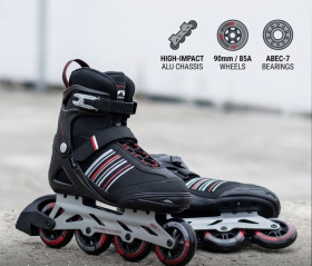 Ролики, скейти Ролики, скейты ^/--/^ Фітнес-ролики Crivit Inline Skates  (90 /--/ mm / ABEC-7) 45 р. ^_^^^ Фитнес-ролики Crivit Inline Skates (90 /--/ mm / ABEC-7) 45 г. - фото фото фото