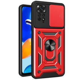 Чохли, бампера Чехлы, бампера ^/--/^ Чохол Fiji Camera Defence для Xiaomi Redmi Note 12 Pro 4 /--/ G бампер із захистом камери та підставкою Re ^_^^^ Чехол Fiji Camera Defence для Xiaomi Redmi Note 12 Pro 4 /--/ G бампер с защитой камеры и подставкой Re - фото фото фото