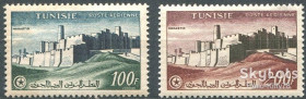 Туніс Тунис ^/--/^ Тунис 1956 туризм архитектура Mi 460-461 MNH ^_^^^ Туніс 1956 туризм архітектура Mi 460-461 MNH - фото фото фото