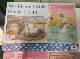 Розвиваючі іграшки Развивающие игрушки ^/--/^ Пазли Schmidt &amp;quot;Der kleine Eisbär&amp;quot; 2 по 48 штук ^_^^^ Пазлы Schmidt &amp;quot;Der kleine Eisbär&amp;quot; 2 по 48 штук - фото фото фото