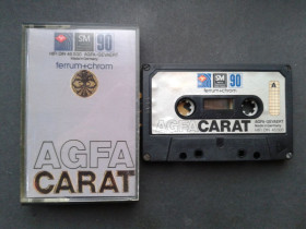 Касети Кассеты ^/--/^ Аудиокассета AGFA Carat 90 ^_^^^ AGFA Carat 90 - фото фото фото