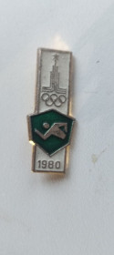 Спортивні Спортивные ^/--/^ 1980 /--/ г спортивный значок СССР Олимпиада tn /--/ 376 ^_^^^ 1980 спортивний значок СРСР Олімпіада tn /--/ 376 - фото фото фото