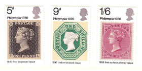 Великобританія Великобритания ^/--/^ ZM Великобритания 1970 г  MNH - марка на марке ^_^^^ ZM Великобританія 1970 MNH - марка на марці - фото фото фото